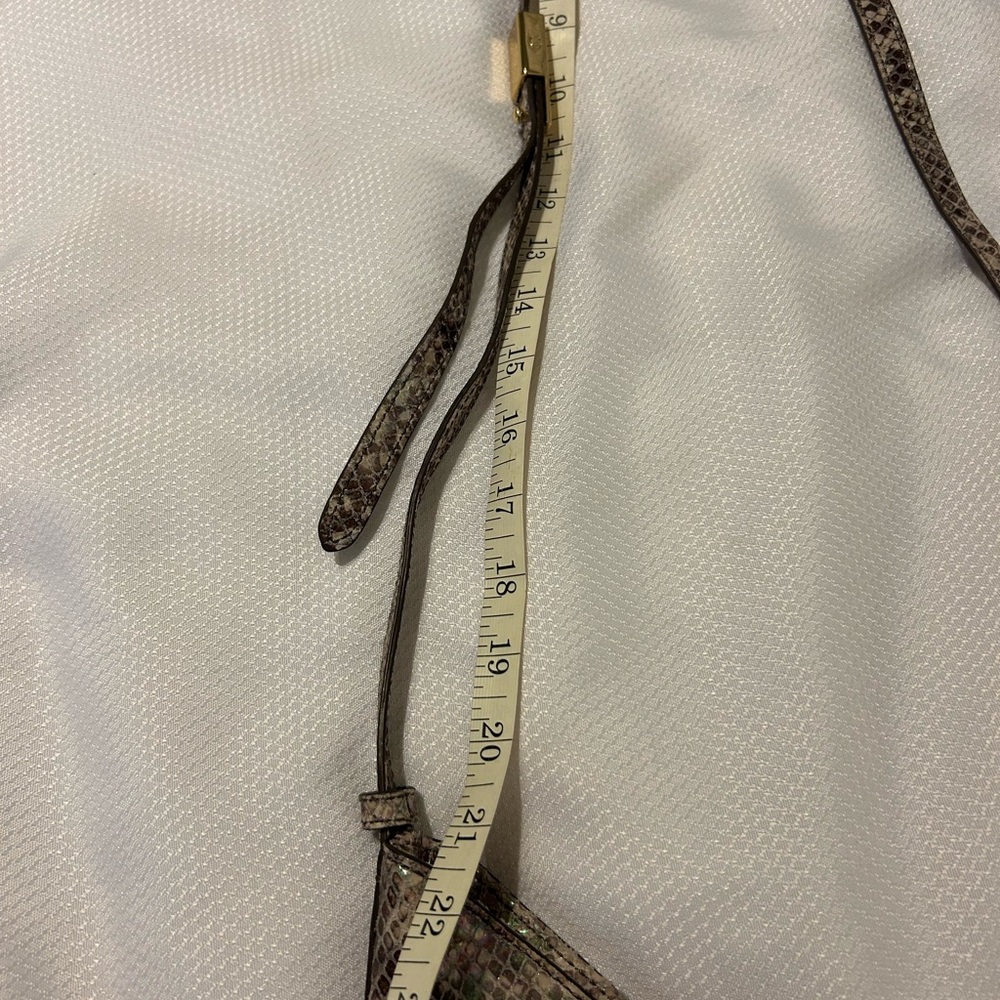 G.I.L.I envelope snakeskin purse - Picture 4 of 7